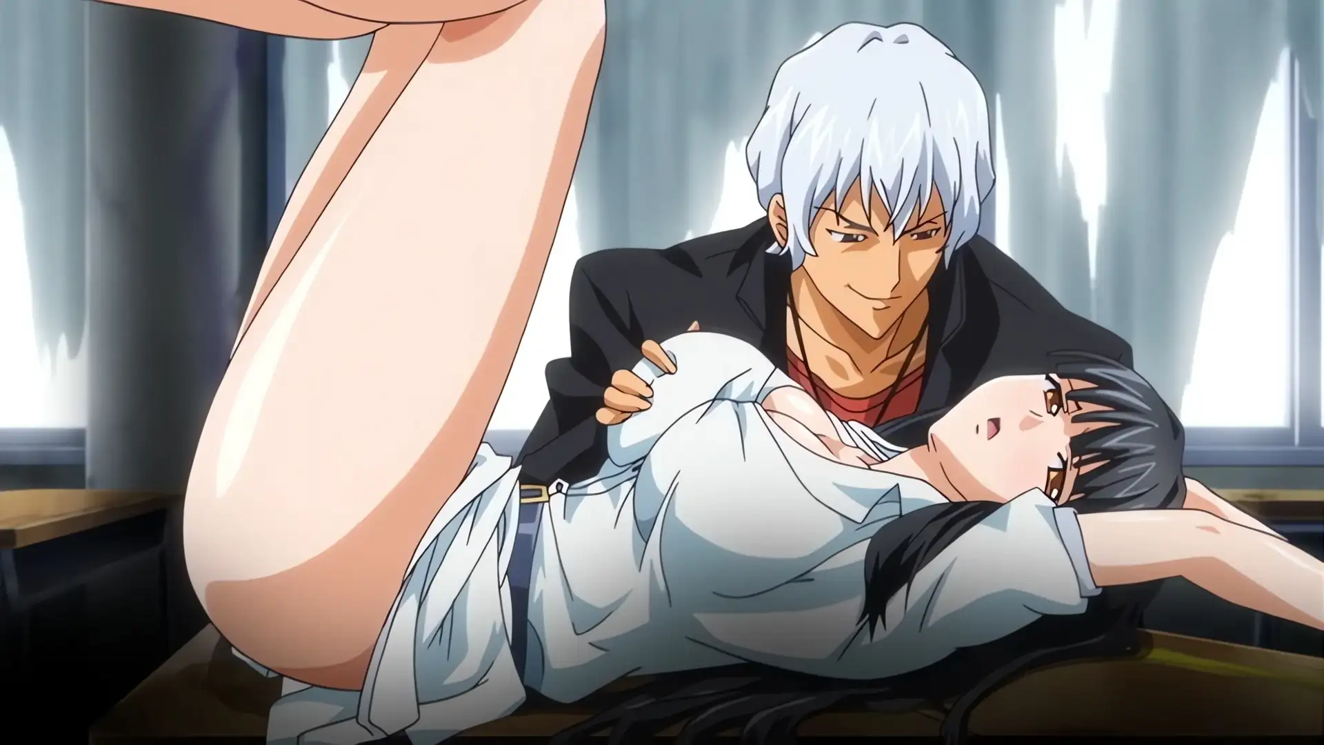 Rin x Sen – Nữ giáo viên làm tình cùng bọn học trò hư đốn EP1